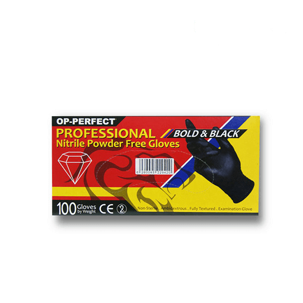 دستکش نیتریل مشکی OP-PERFECT